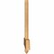 Ekena Millwork Eugene Smooth Timber Gable Bracket, Western Red Cedar, 60"W x 20"H x 1 1/2"D x 3 1/2"F, 8/12 Pitch GBW060X20X0204EUG00SWR - alternate 3